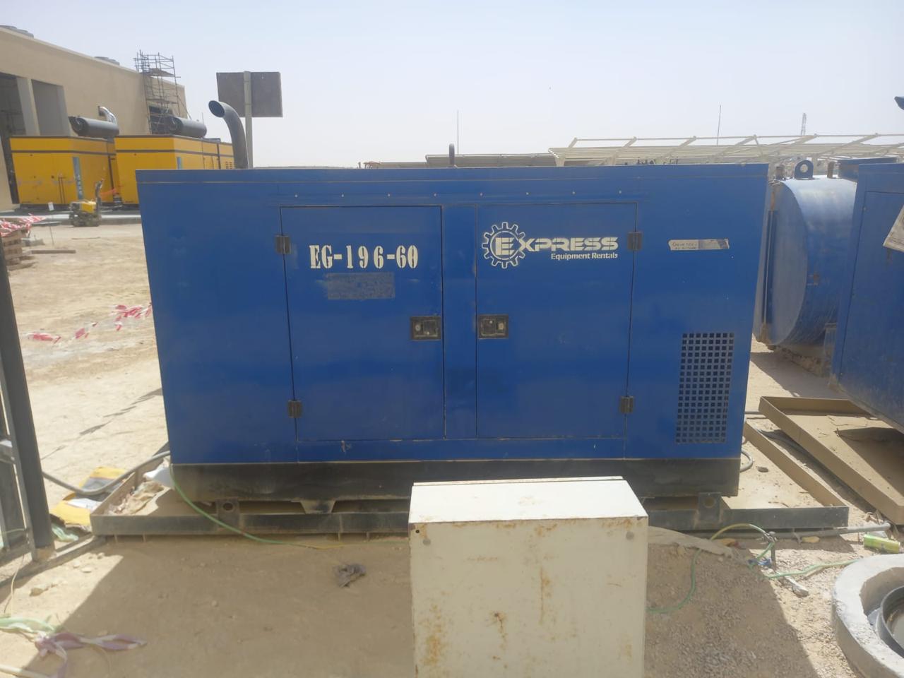 إكسبرس رنتلز — 10   Generator في موقع مشروع بالمملكة