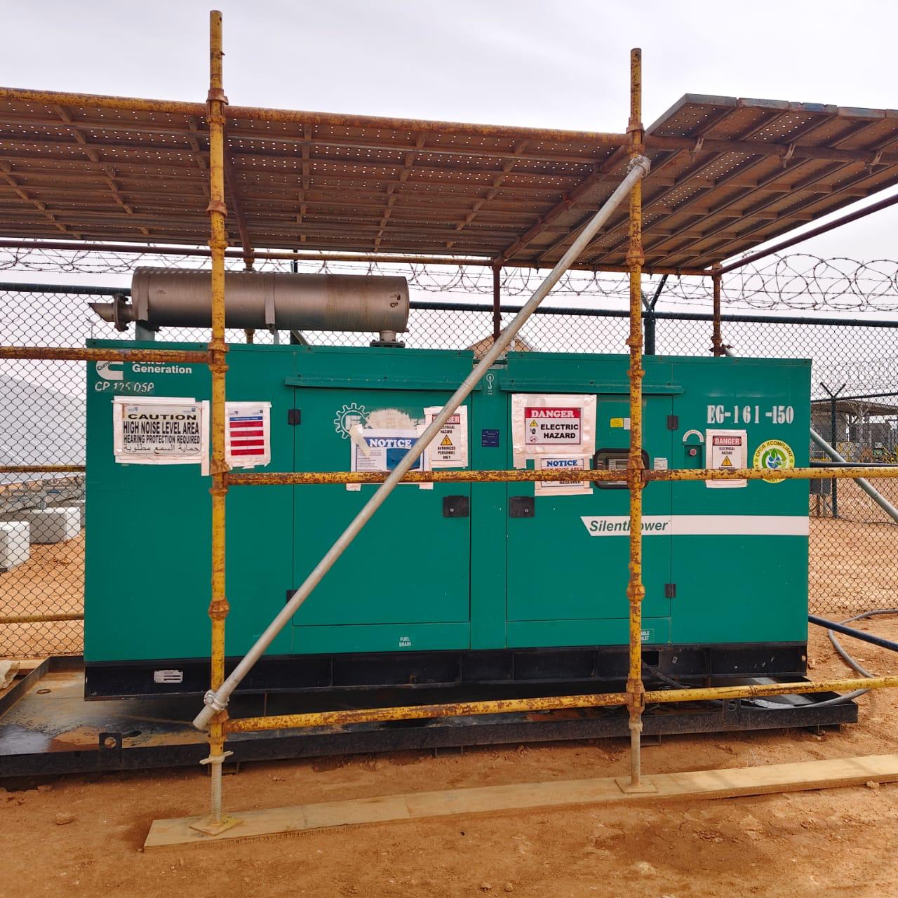 إكسبرس رنتلز — 14   Generator في موقع مشروع بالمملكة